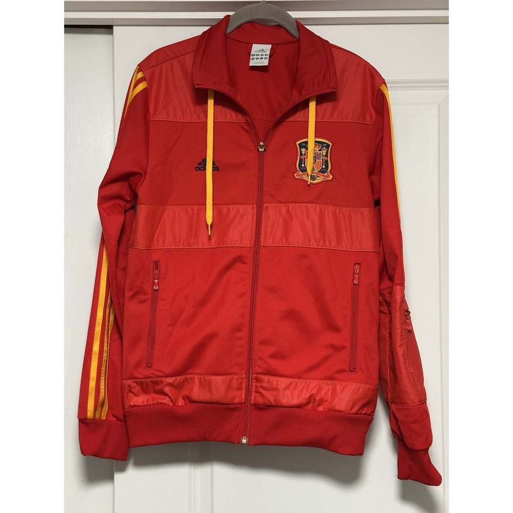 Adidas,‎ Spain/España FIFA 2009 Track Jacket, Red, Men's Small